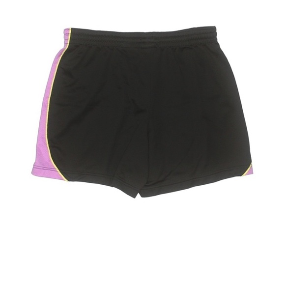 Nike Mesh Athletic Purple Yellow running shorts Small active wear - Picture 2 of 6